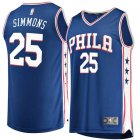 Camiseta Ben Simmons 25 Philadelphia 76ers Icon Edition Azul Hombre